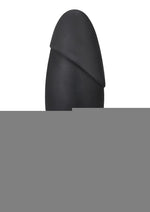 Anal Adventures Platinum Silicone Rocket Plug - Black