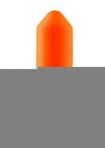 B-Vibe Snug Plug 3 Silicone Weighted Anal Plug - Orange