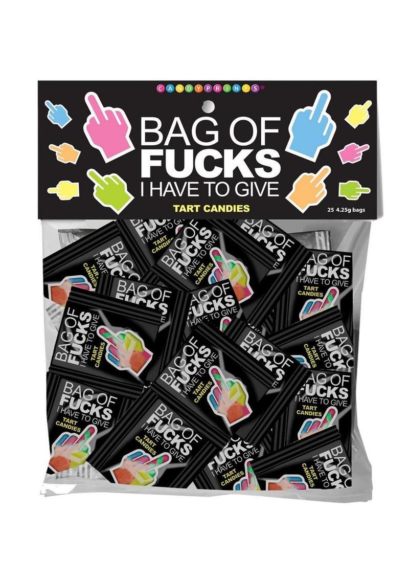 Bag Of Fucks I Have to Give (25 Packs Per Bag) - Assorted Flavors