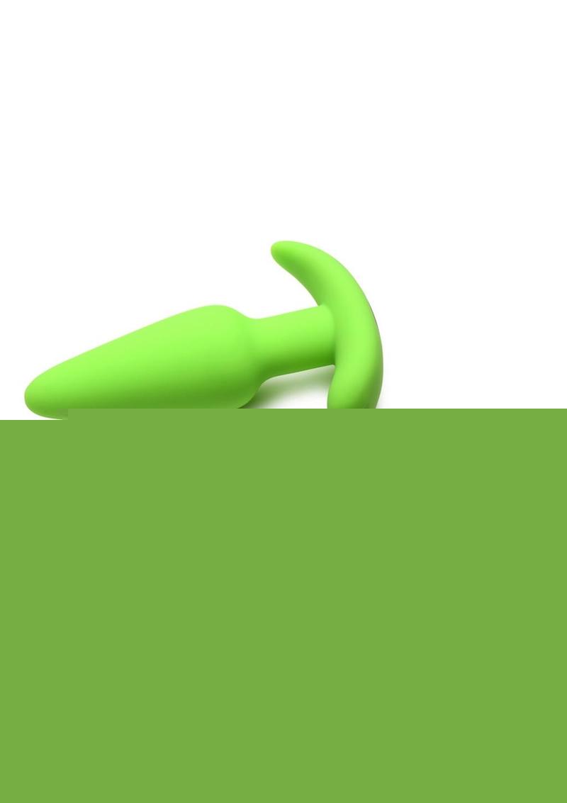 Bang! 21x Glow In The Dark Rechargeable Silicone Butt Plug with Remote