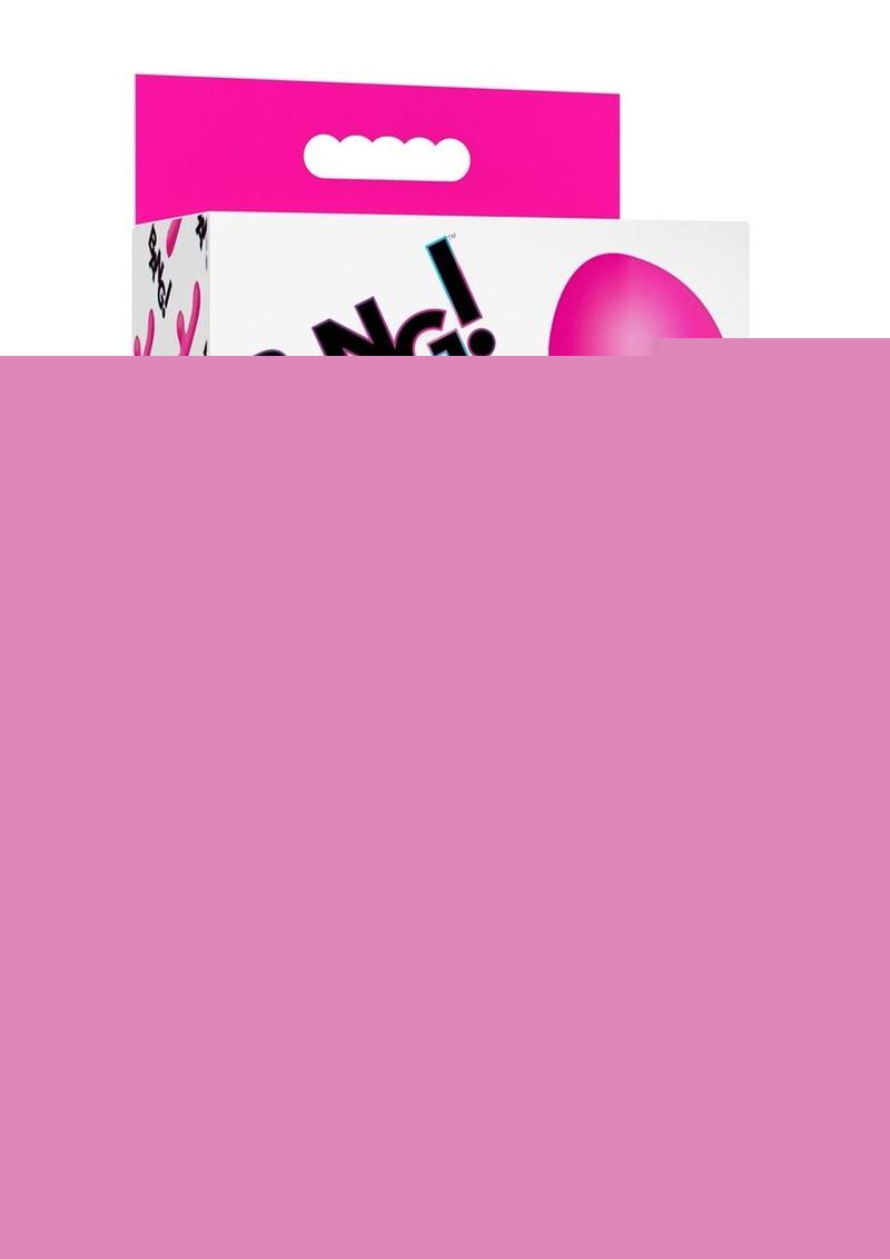 Bang! G-Spot Rabbit Rechargeable Silicone Vibrator - Pink
