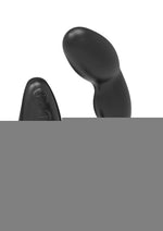 Bathmate Prostate Pro Rechargeable Silicone Prostate Massager with Remote Control - Black