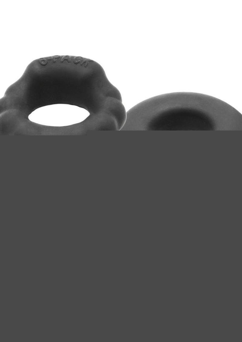 Bonemaker Cockrings Night Edition - Black - 3 Per Pack