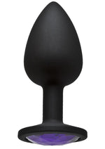 Booty Bling Jeweled Silicone Anal Plug