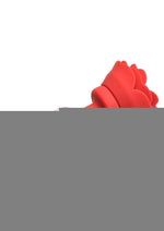 Booty Sparks 28x Rechargeable Silicone Vibrating Rose Anal Plug with Remote Control