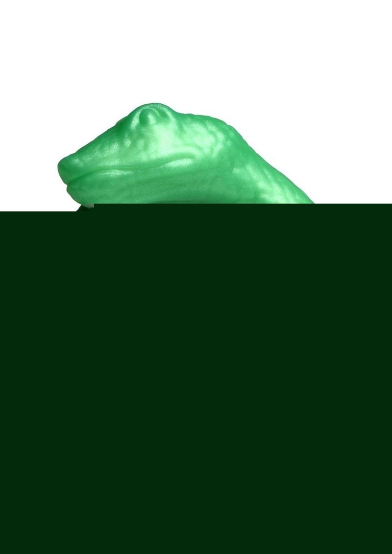 Creature Cocks Serpentine Silicone Cock Ring - Green