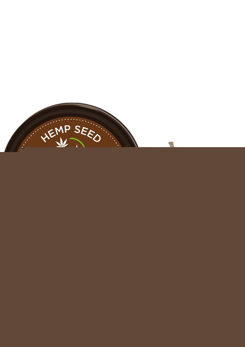 Earthly Body Hemp Seed 3 In 1 Massage Candle - Naked In The Woods - 6oz