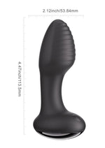 Frenzy Pressure Sensing App Control Rotating Rechargeable Silicone Butt Plug