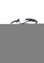 Frisky Easy Access Thigh Sling with Wrist Cuffs - Black