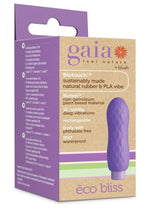 Gaia Eco Bliss Rechargeable Plant Based Vibrator - Lilac/Purple