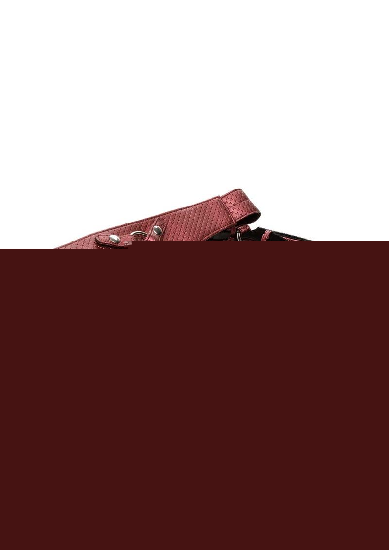 Her Royal Harness The Regal Empress Adjustable Harness - Red