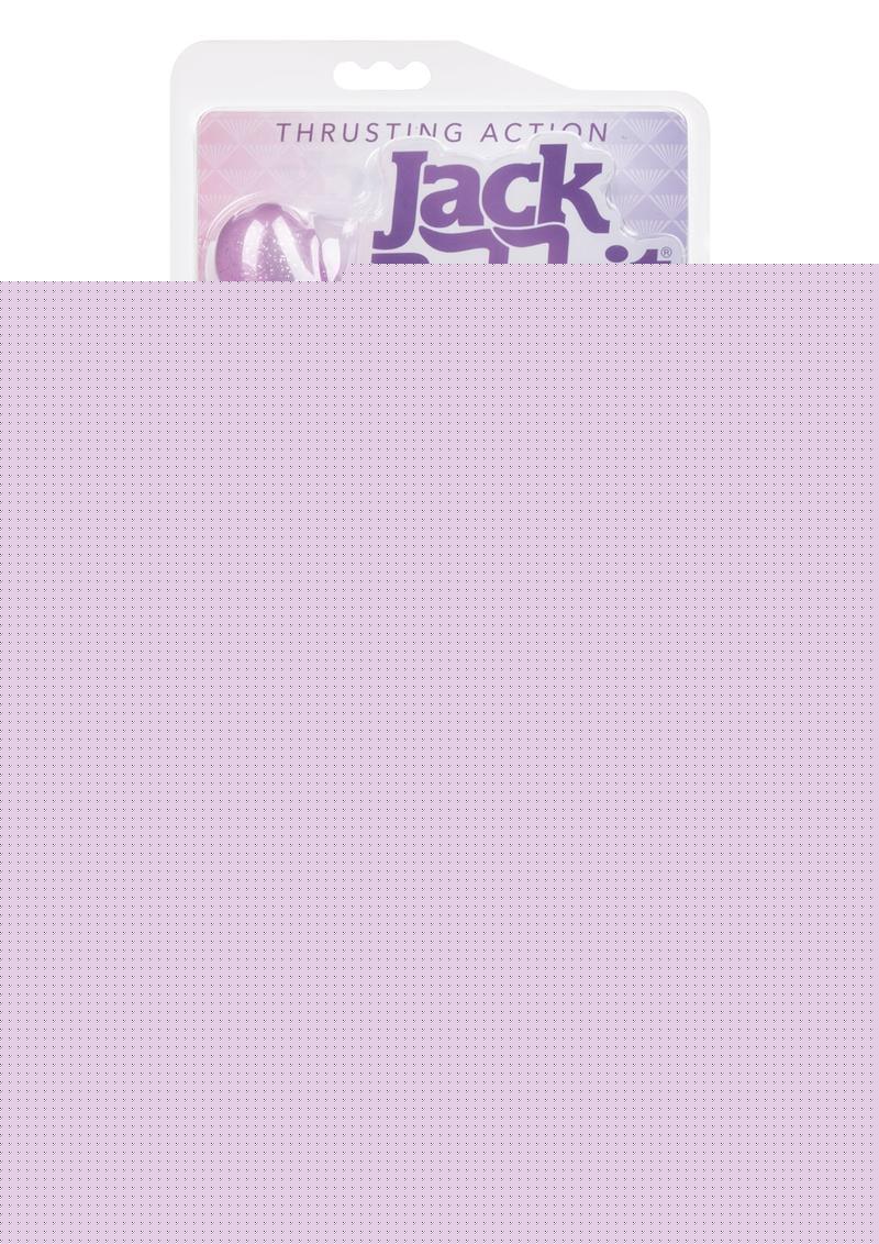 Jack Rabbit Thrusting Action Rabbit Vibrator - Purple
