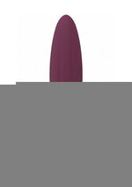Loveline Fame Silicone Rechargeable 10 Speed Mini Vibrator - Burgundy
