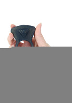 Lux Active Circuit Rechargeable Silicone Cock Ring with Remote Control