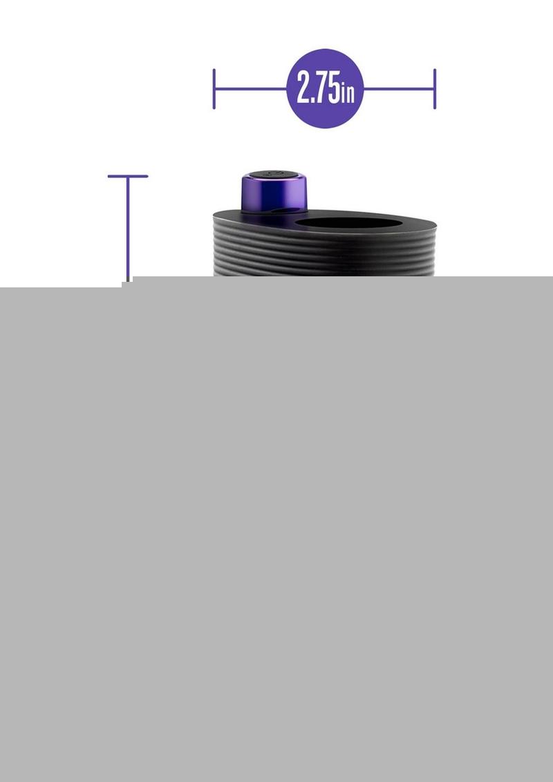 M Elite Platinum Strok Rechargeable Silicone Dual End Pussy Masturbator