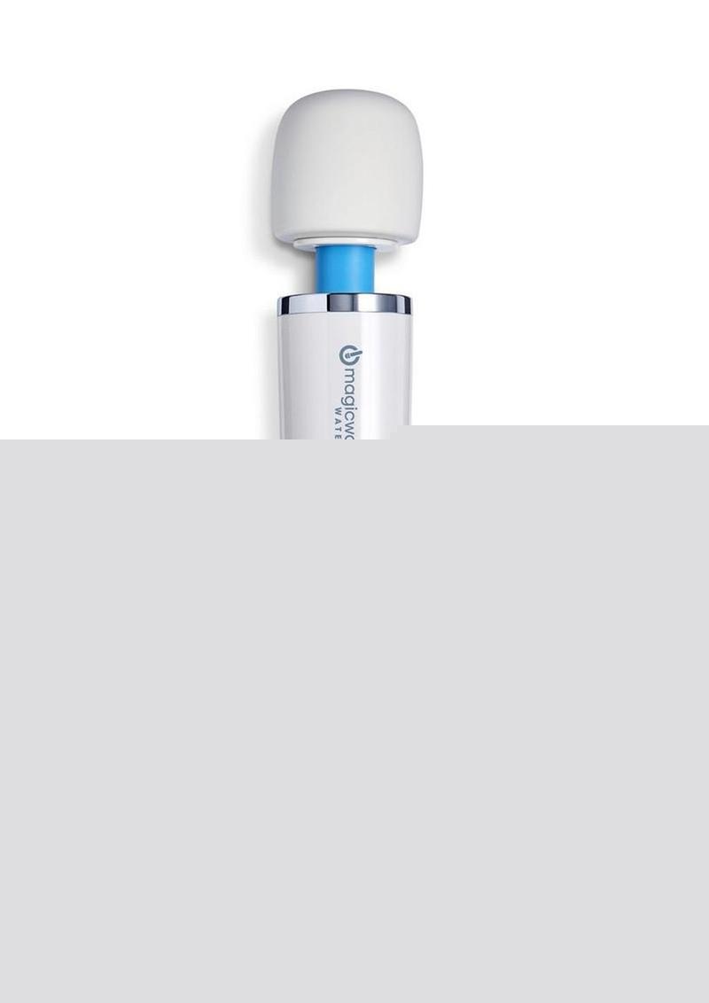 Magic Wand PlusHV-360 Waterproof Rechargeable Multispeed Vibration Massager - Blue/White