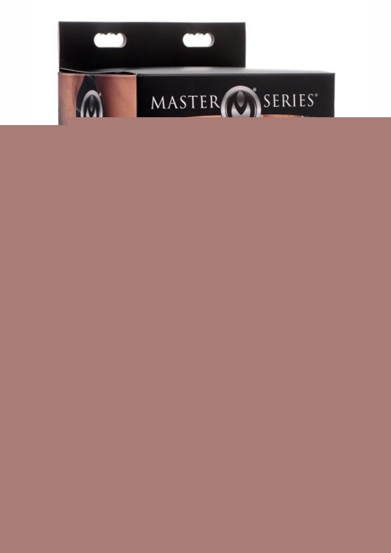 Master Series Pumper Inflatable Hollow Strap-On - Black