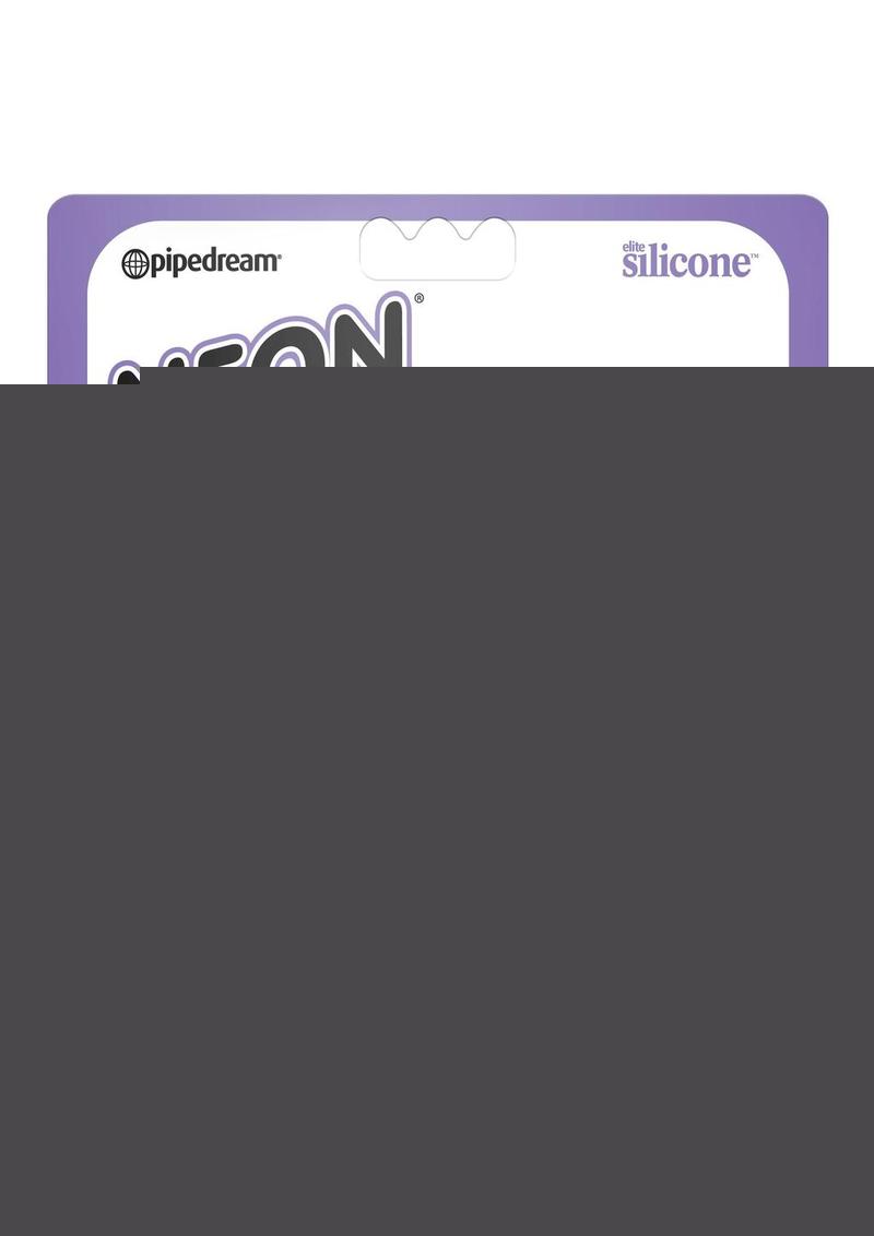 Neon Silicone Vibrating Couples - Purple - 3 Piece Kit