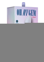 Oh My Gem Revival Rechargeable Silicone G-Spot Vibrator - Opal - Purple