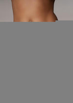 Ouch! Vibrating Strap-On High-Cut Brief Rechargeable - Black - Large/Medium