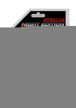 Oxballs Shackle Chained Linked Cock N Ball Rings Night Edition - Black