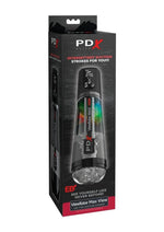 Pdx Elite Viewtube Max View Rechargeable Stroker - Black