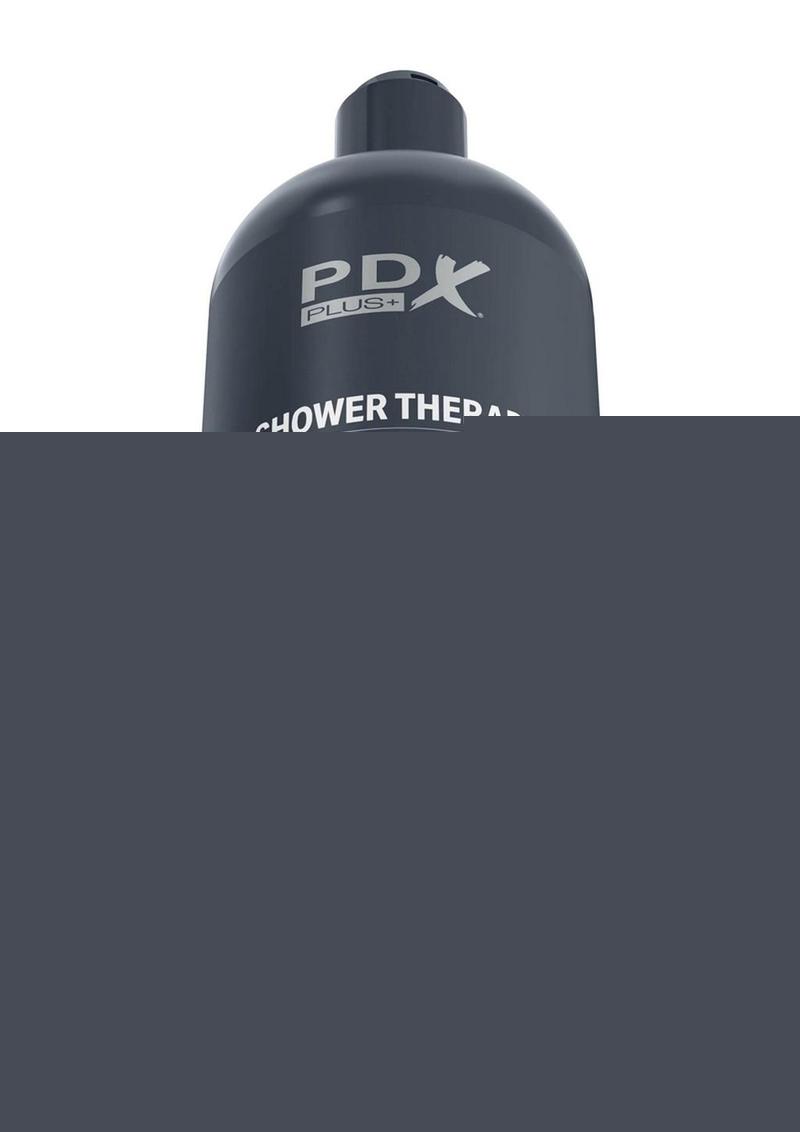 Pdx Plus Shower Therapy Soothing Scrub Discreet Stroker - Vanilla