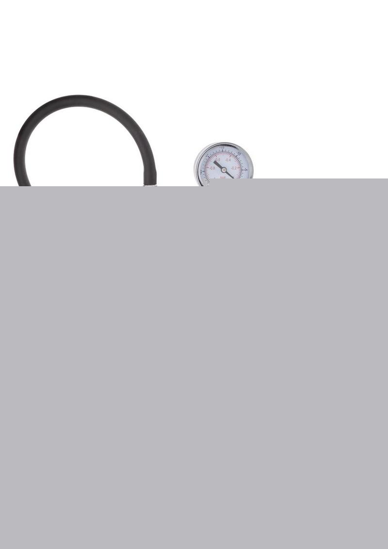 Peak Magnified Gauged Pump System - Black/Clear