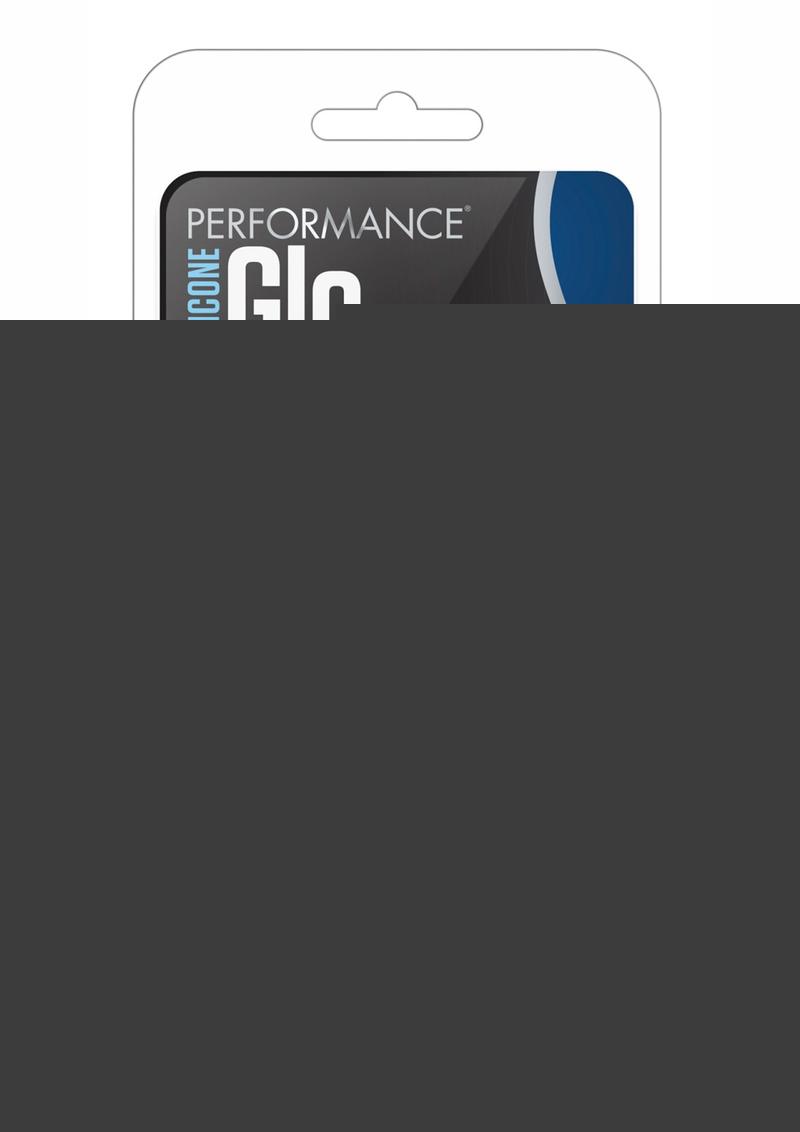 Performance Silicone Cock Ring - Clear/Glow In The Dark/White