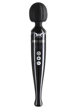 Pixey Deluxe Rechargeable Wireless Wand - Black Chrome