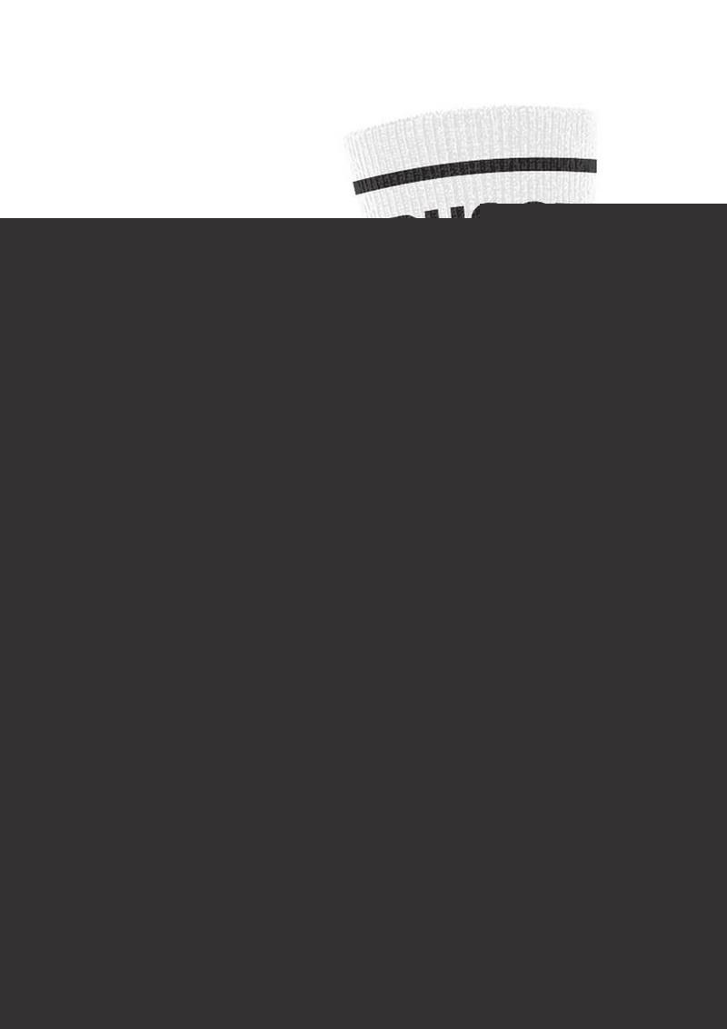 Prowler Red Bussy Socks - Black/White