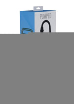 Pumped Basic Pump 2 Water Resistant Silicone Penis Pump - Blue