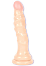 Raging Hard-Ons - Slimline Series - The Ultimate Tool Dildo with Suction Cup - Vanilla - 4.5in