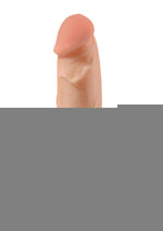 Real Feel Lifelike Toyz No. 4 Realistic Vibrating Dildo - Vanilla - 6in