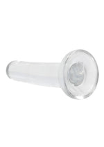 Realrock Crystal Clear Non Realistic Dildo with Suction Cup