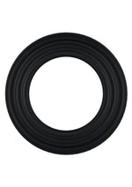 Rock Solid Tri-Pack Rubber Gasket Cock Ring - Black