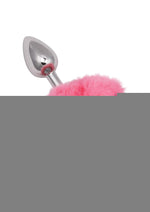 Running Wild Faux Fur Bunny Tail and Metallic Anal Plug