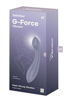 Satisfyer G-Force Rechargeable Silicone Vibrator - Purple/Violet