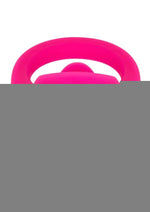 Silicone Vibrating Teasing Tongue Enhancer Cock Ring