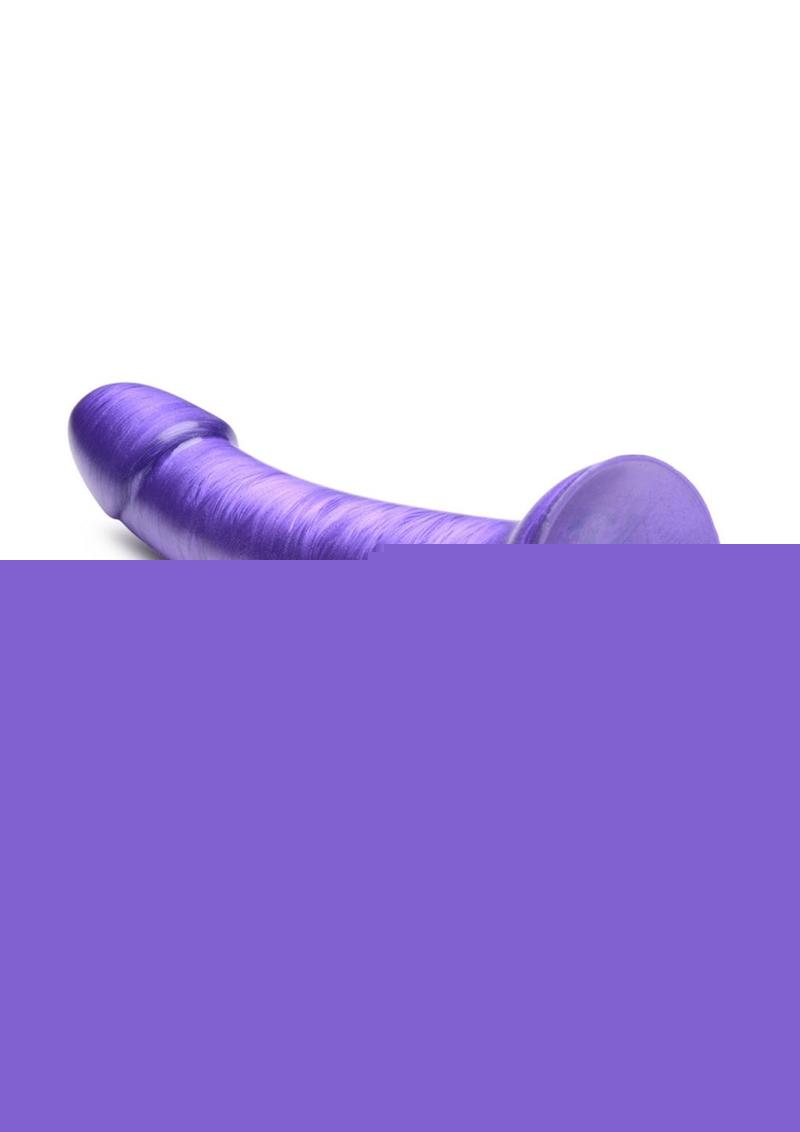 Simply Sweet Metallic Silicone Dildo