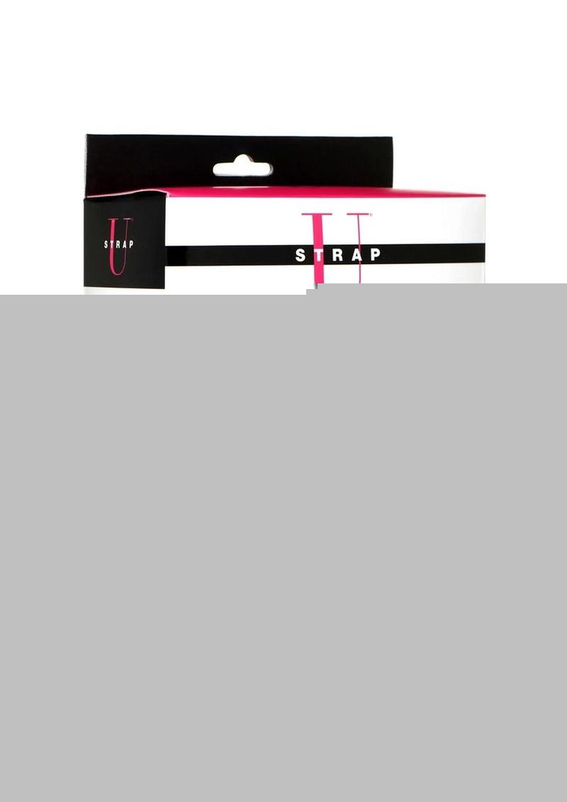 Strap U Bodice Deluxe Leather Corset Harness - Metal/Pink