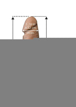 The Realistic Cock Ultraskyn Dildo