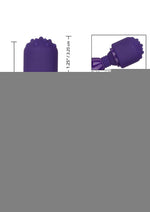 Tiny Teasers Nubby USB Rechargeable Mini Vibrator Silicone Textured Head Waterproof