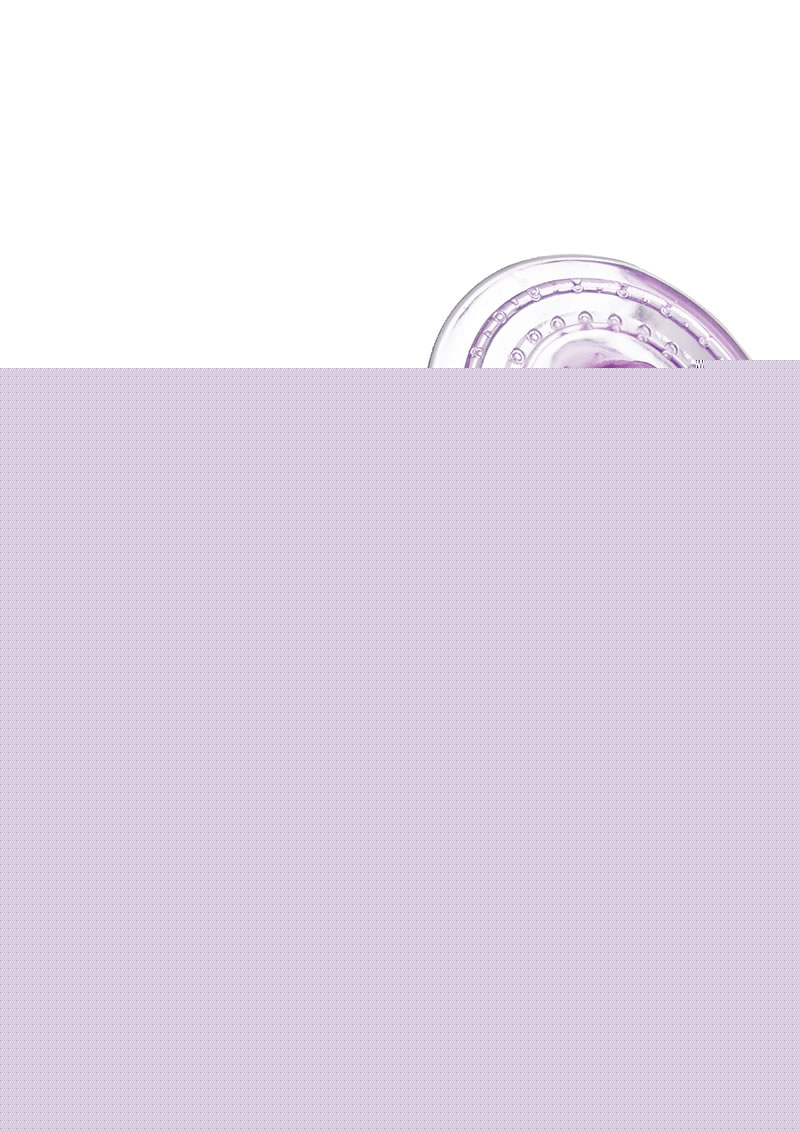 Trinity Vibes Razzle - Vibrating Nipple Pads - Purple