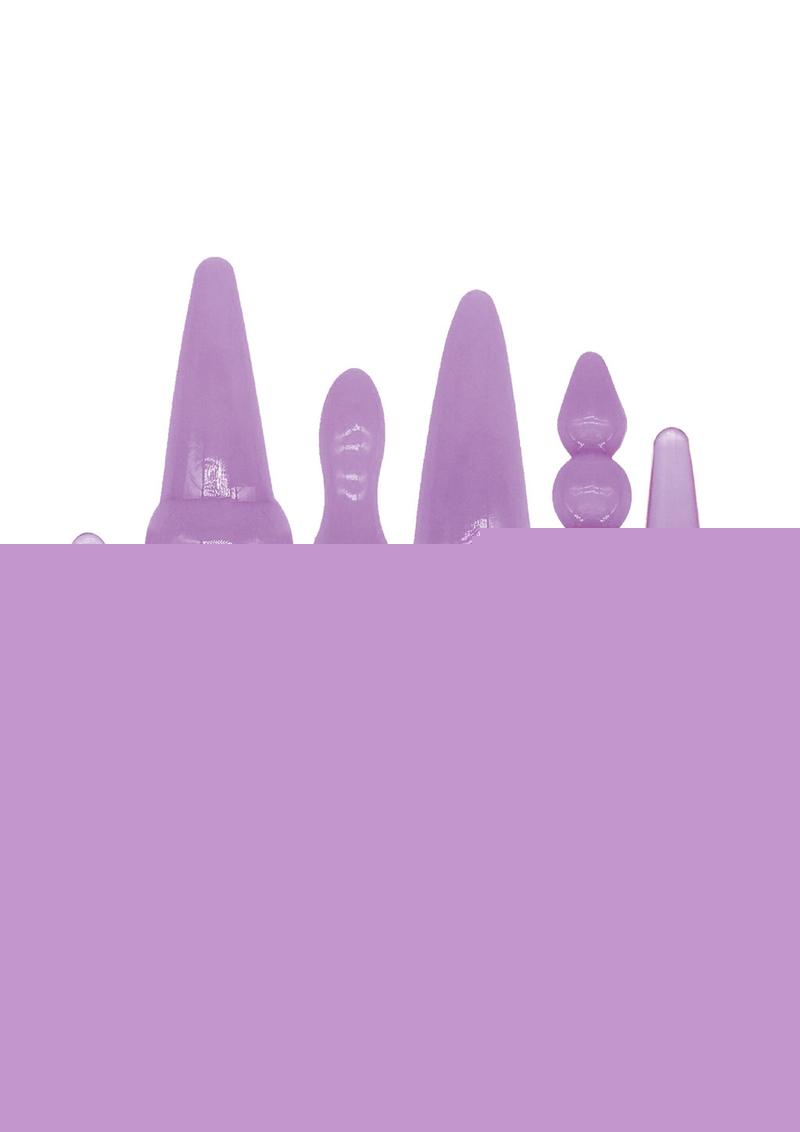Try-Curious Anal Plug Kit - Purple