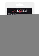 Ultra-Soft Dual Ring Silicone Cock Ring - Black