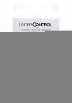 Under Control Rechargeable Silicone Prostate Vibrator with Remote Control - Black
