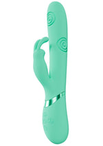 Vive Mimi 10 Function Silicone Rechargeable Triple Motor G-Spot Vibrating and Tapping Rabbit