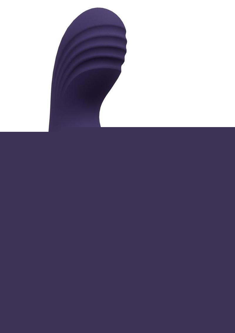 Vive Riko Rechargeable Silicone Triple Motor G-Spot Finger Motion Vibrator