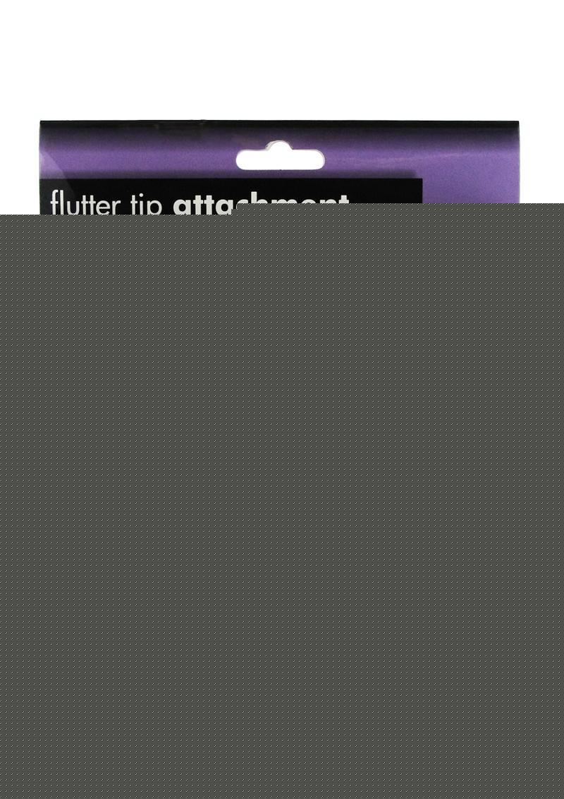 Wand Essentials Fluttertip Silicone Wand Attachment - Purple